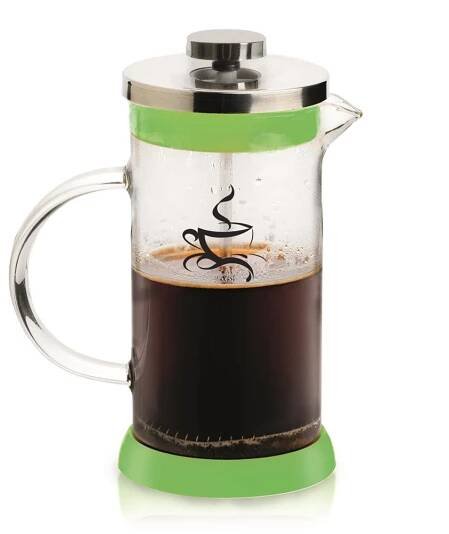 Kanvica kafetier sklo/nerez/silikón 0,60 l