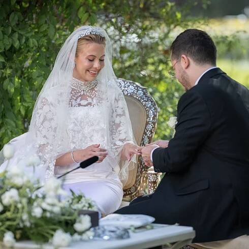 Princess wears the same tiara her sister wore on her wedding day