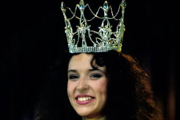 Renáta Gorecká v době, kdy se stala Miss Československa.