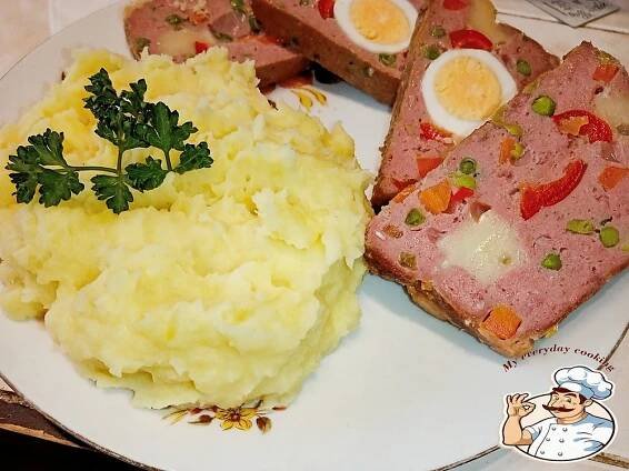 Plněná drůbeží sekaná