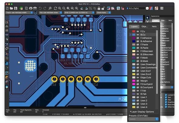 KiCAD Layer Manager