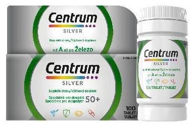 Centrum Silver 50+ s Multi-Efektem 100 tablet