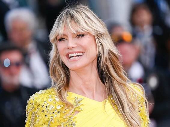 What is Heidi Klum famous for?