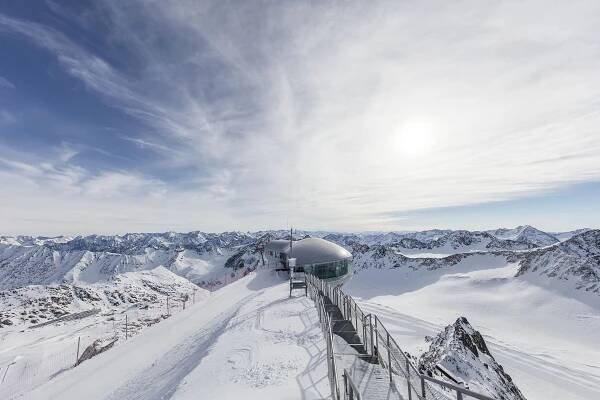 Skigebiete Pitztal - Piz Hotel in Mandarfen direkt an der Rifflseebahn