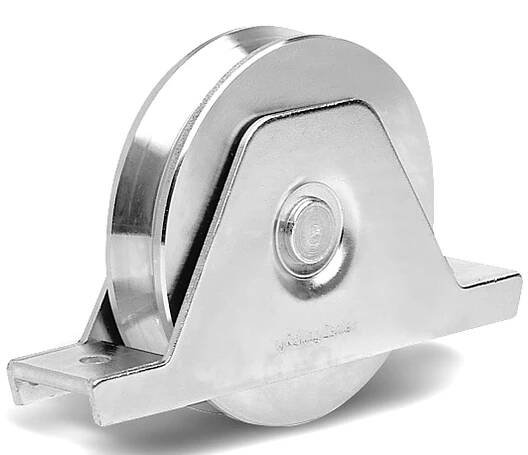 Kladka 80 mm 820 PSV spodní pojezdová Silver zinc Rolling Center | PRO-DOMA - Stavebniny PRO-DOMA | Váš dodavatel stavebních