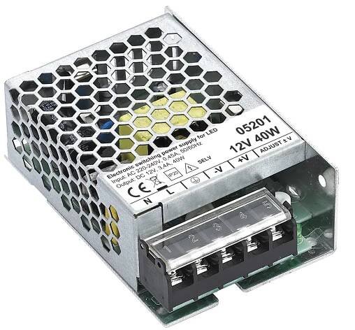 Zdroj pro LED pásky a 12V žárovky vnitřní 05201