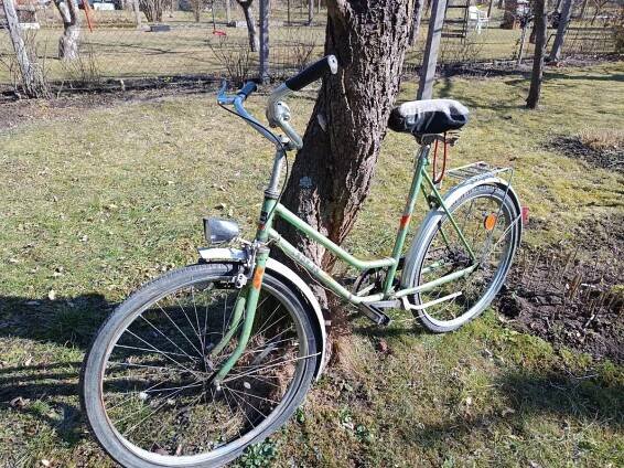 Staré 3/4 dámské retro kolo - České Budějovice