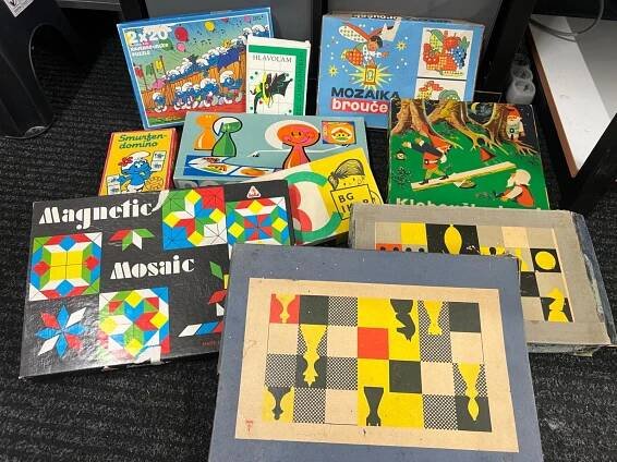 Staré retro deskové hry - Sběratelství