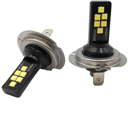 LED autožárovka H7 12V, 12 SMD LED, 1ks