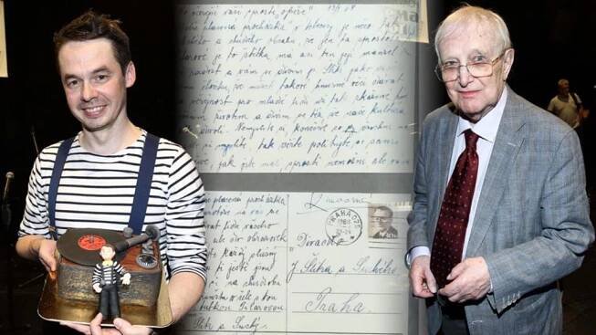 Petr Macháček exkluzivně ukázal dopis od rozhořčené fanynky, která pomlouvá Evu Pilarovou. Jakou roli v tom sehrál Jiří Suchý?