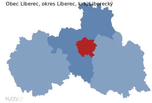 Liberec v kraji Liberecký