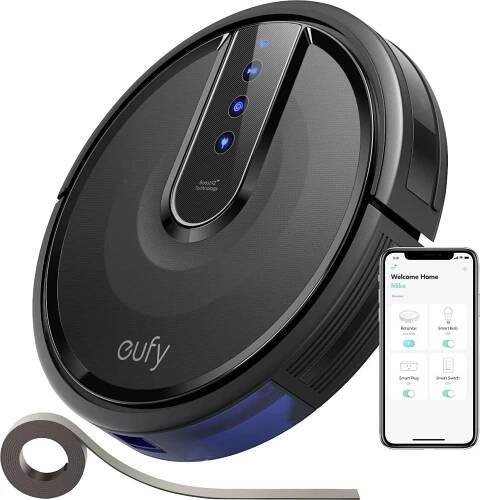 eufy RoboVac 35C robotický vysavač černá s dálkovým ovládáním