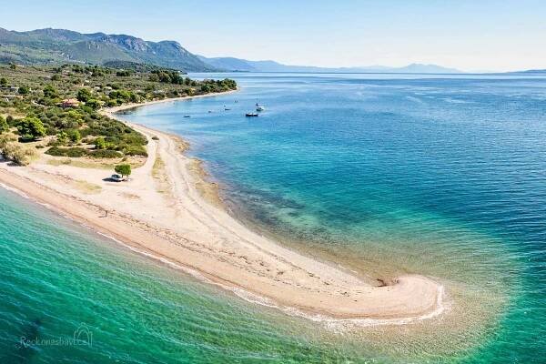 Severní Evia (Euboia) – Borovicové lesy, Retsina a termální horké prameny