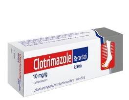 CLOTRIMAZOLE Recordati krém 10 mg/g crm.1x50 g (Přípravky a léky na plísně) - Jednodruhové