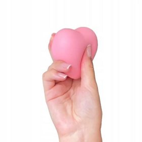 mačkací hračka Antistresové srdce Love Růžový reklamní gadget