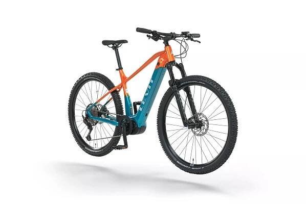 Elektrokolo eMTB LEVIT CORAX Bosch CX 1 over orange teal pearl, 21"
