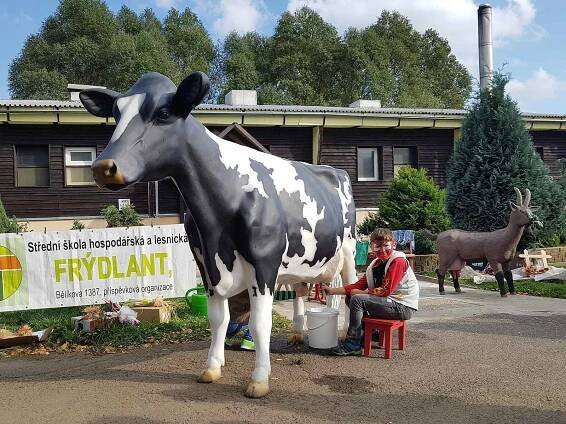 Tradiční Svatováclavská dražba beranů a farmářské trhy na Kozí farmě Pěnčín lákají díky doprovodnému programu množství lidí.
