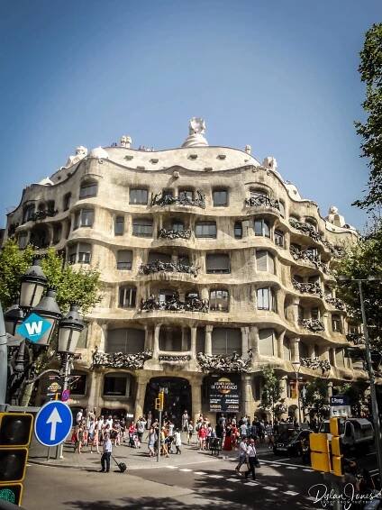 Gaudi's La Pedrera building
