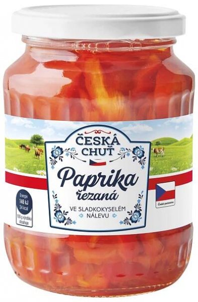 Česká chuť Paprika řezaná