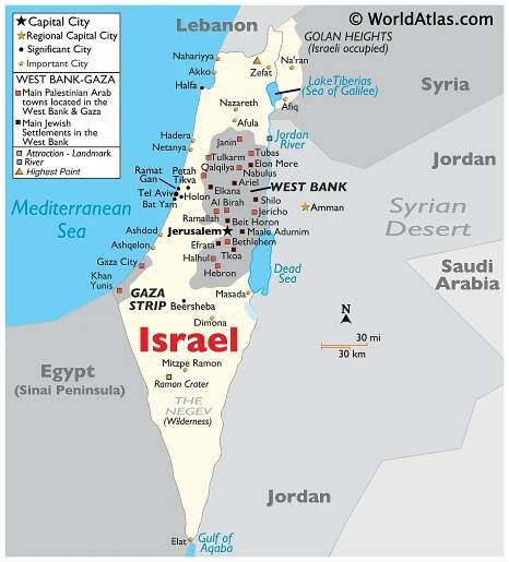 Israel Maps & Facts