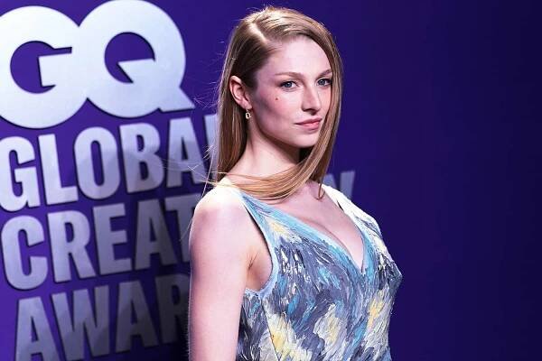 Hunter Schafer Shines in Show-Stopping, Hand-Painted Gown — and It Belongs in a Museum