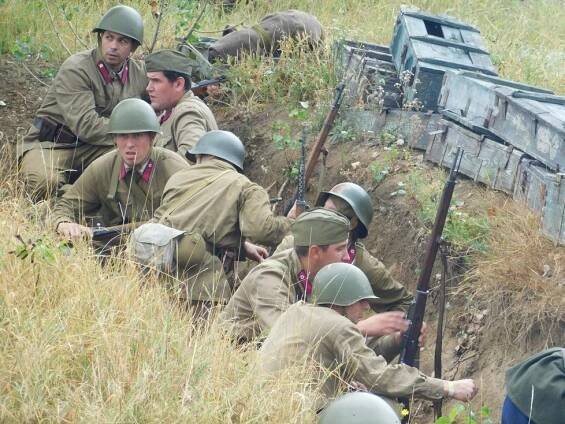 Manévry u Ořechova: Nadšenci předvedli epizody z válečných operací Barbarossa a Bagration