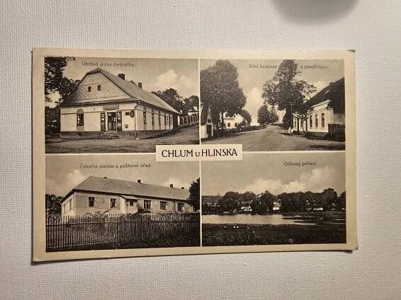 Chlum u Hlinska☆okr. Chrudim☆Četnická stanice☆Hostinec