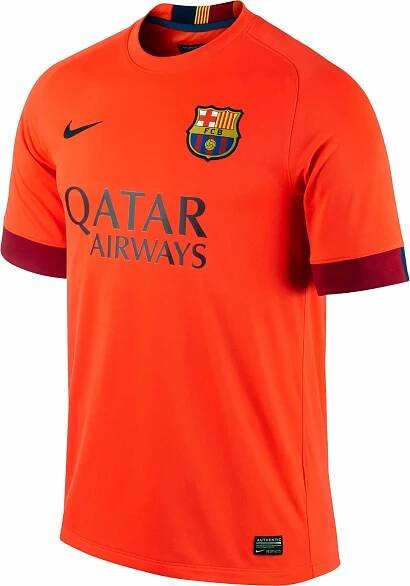 FC Barcelona 14-15 (2014-15) Home, Away and Third Kits