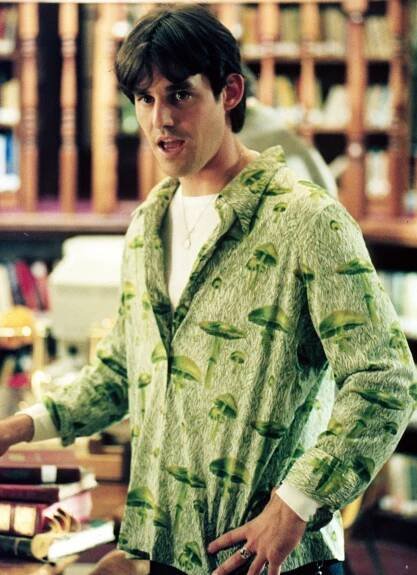 Download Nicholas Brendon Green Mushroom Shirt Wallpaper