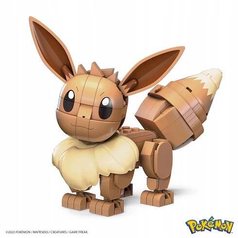 SADA STAVEBNÍCH KOSTEK POKÉMON EEVEE 215 DÍLKŮ MEGA Značka Mega Bloks