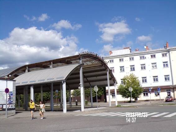 Fotografie - Vrchlabí - autobusové nádraží - 23.08.2023