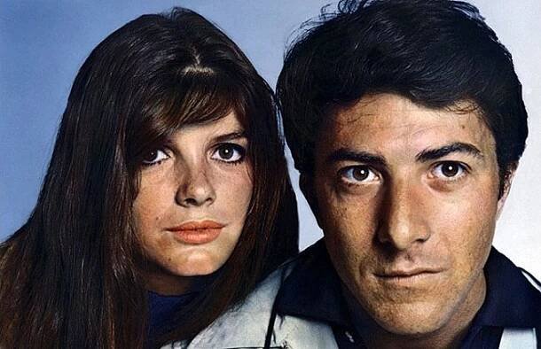 Absolvent - Z filmu - Katharine Ross, Dustin Hoffman
