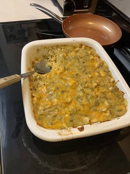 Mexican-Style Green Chile Chicken Casserole Recipe - Food.com