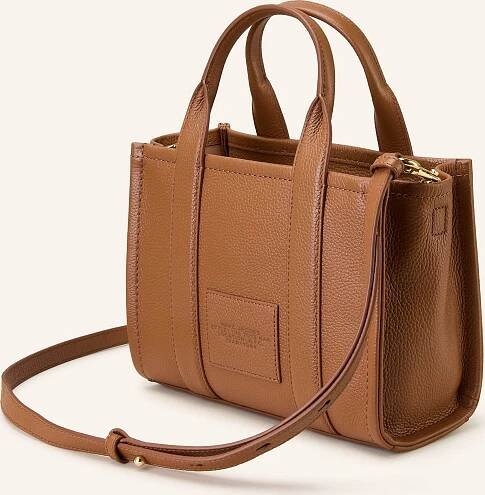 Marc Jacobs The Leather Small Tote Bag H009L01SP21 hnědá