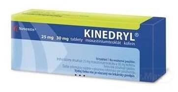 KINEDRYL 1×10 tbl, liečivo