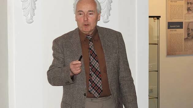 Karel Sklenář přednášel o Klimentu Čermákovi