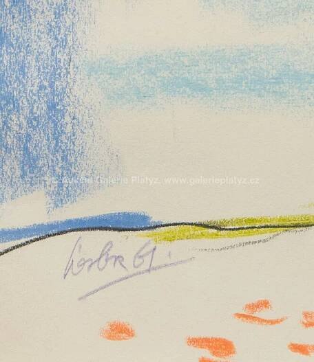 Josef Liesler / U moře - detail aukce « Aukce « Aukční Galerie Platýz