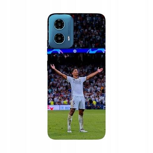 POUZDRO PRO MOTOROLA MOTO G34 5G - FC BARCELONA KLUBY MÍČ