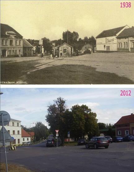 Přehled srovnávacích fotek: STRAŠKOV (Ústecký kraj)