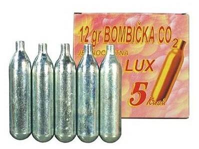 Bombičky CO2 12g 5ks /krabička/