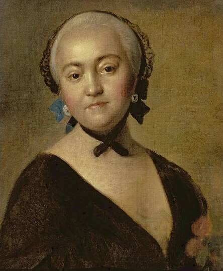 Portrét carevny Alžběty Petrovny (1709-62) 1760 od Pietro Antonio Rotari