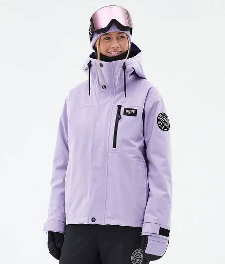 Dope Blizzard W Full Zip 24 Bunda na Snowboard Dámské Faded Violet