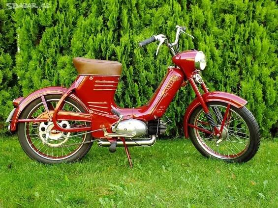 Jawa 50-550 Pařez rok 1957 ram s TP