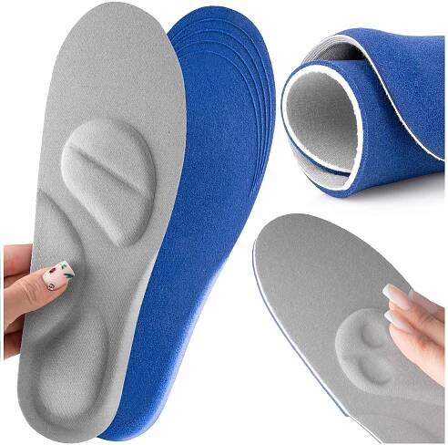 Vložky MEMORY FOAM – prodyšné, lehké, tlumící nárazy velikost M (36-40) za 120.00CZK - Allegro