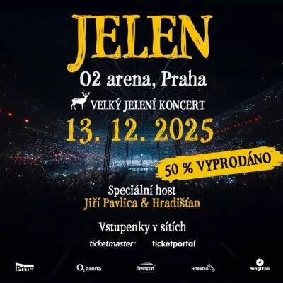 Hradišťan na Velkém Jelením koncertě v O2 areně 13.12.2025 | Hradišťan & Jiří Pavlica