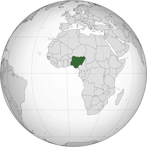Poloha Nigérie
