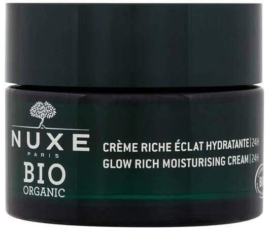 NUXE Bio Organic Citrus Cells Glow Rich Moisturising Cream pleťový krém 50 ml
