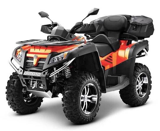 Zadní plastový box TESSERACT X4 na čtyřkolku CF Moto - Gladiator X450 / X520