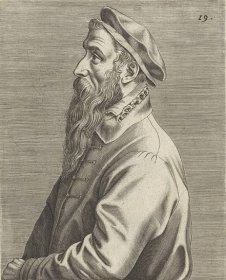 Portrét Brueghela připisovaný Janu Wieriksovi[1].  1572