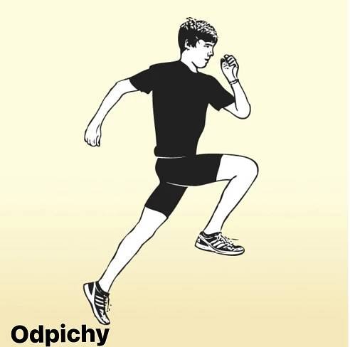 Běžecká abeceda, základ běžecké gramotnosti - odpichy
